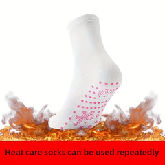 3 Pairs Self Heating Magnetic Massage Socks for Outdoor Activities