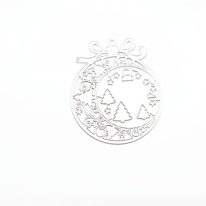 Christmas Decor Ball Embossed Mold DIY Christmas Dies For Card Making