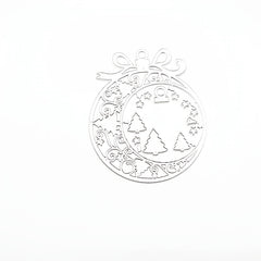 Christmas Decor Ball Embossed Mold DIY Christmas Dies For Card Making