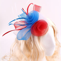 Feather American Flag Headwear Horse Racing Wedding Birthday Hair Accessories