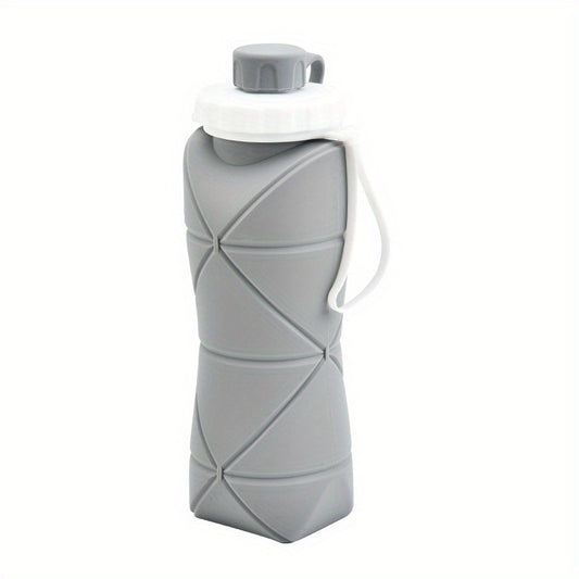 600ml Collapsible Water Bottles for Sport Gym Camping Hiking