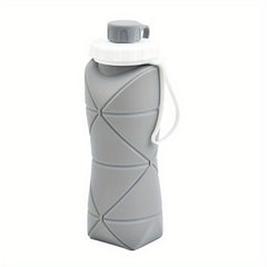 600ml Collapsible Water Bottles for Sport Gym Camping Hiking