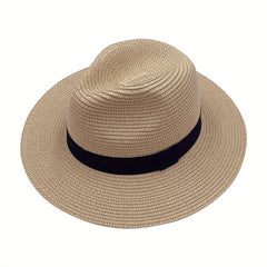 Men's Wide Brim Sun Visor Hat with UV Protection