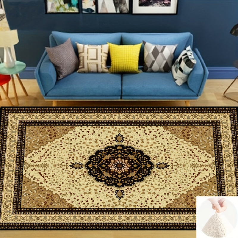 Boho Anti Fatigue Kitchen Rugs Vintage Absorbent Non Slip Soft Floor Mat