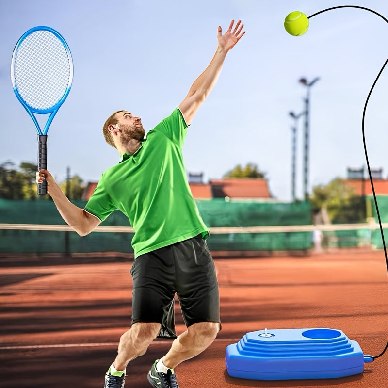Tennis Trainer Single Practice Device With Rebound String