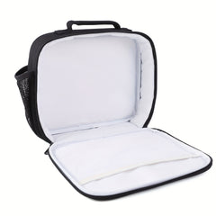 Video Game Pattern Lunch Bag Insulated Mini Cooler Bag