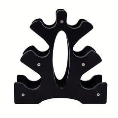 A-Shaped Dumbbell Rack Holds 6 Dumbbells on Both Sides