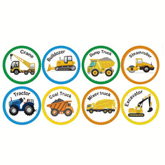 500pcs Cartoon Vehicle Stickers Funny Self-adhesive DIY Craft Decoration