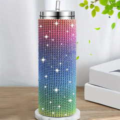 20oz Stainless Steel Tumbler Sparkle Water Cup