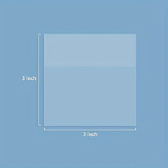 Clear Sticky Notes 3 X 3 Transparent See Through 300 Sheets