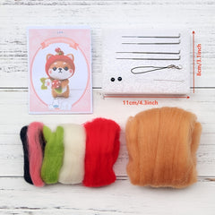 Needle Felting Beginner Kit Animals Wool Felting Kits