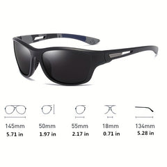 Men's Polarized Sunglasses UV 400 Hiking Driving Goggles
