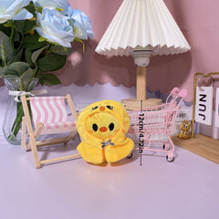 K POP Style Plush Doll with Detachable Cape Soft Plush Animal Costume