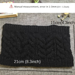 Winter Knitted Headband Hair Accessory Warmness Gift Christmas