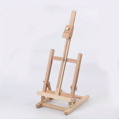 Beech Wood Small Easel Sketch Frame Desktop Display Frame
