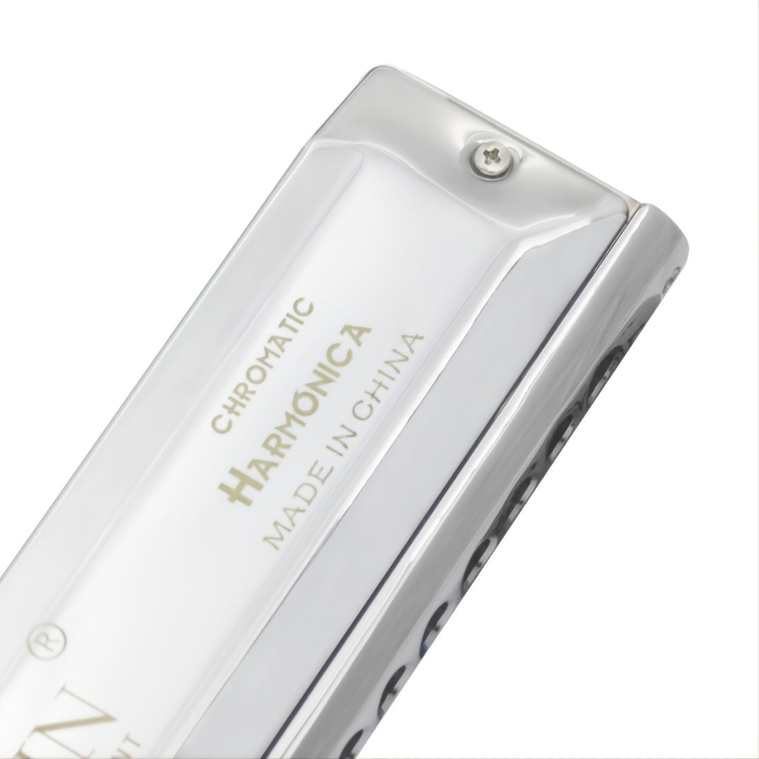 48 Tone Silver Harmonica Professional Woodwind Instrument for Music