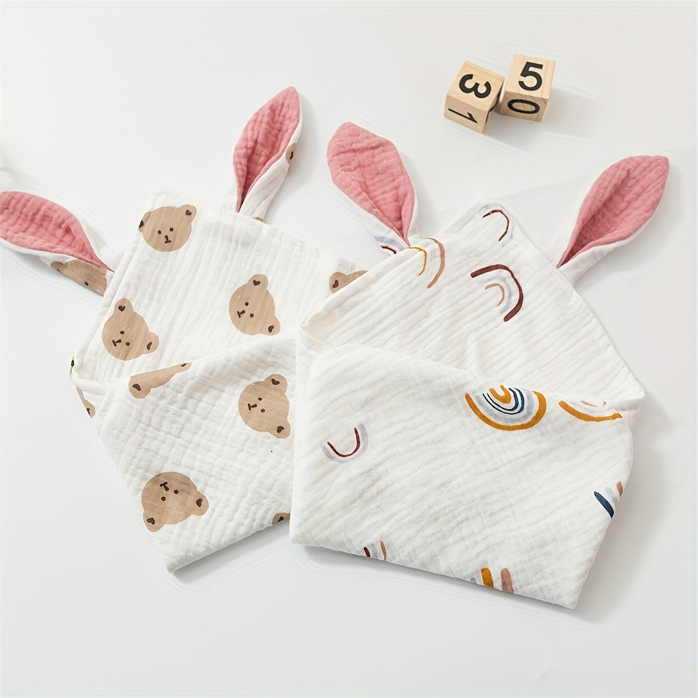 Muslin Cotton Baby Soothing Towel & Chewable Blanket