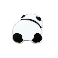Cartoon Panda Pin for Clothes and Bags