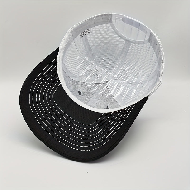 High DAD Mesh Hat Unisex Summer Print Baseball Cap Outdoor Breathable