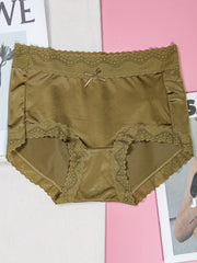 5pcs Lace Briefs Comfy & Breathable Intimates Panties Women's Lingerie