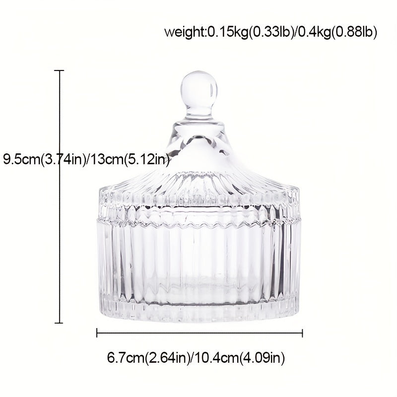 Yurt Candy Jar Christmas Halloween Candy Storage Women's Jewelry Organizer Jar