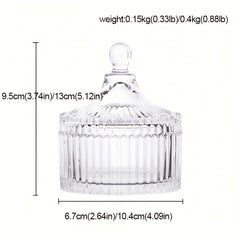 Yurt Candy Jar Christmas Halloween Candy Storage Women's Jewelry Organizer Jar