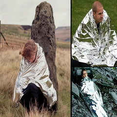 Emergency Blanket Outdoor Survival Foil Thermal Blanket