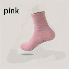 Professional Yoga Socks Non-slip Mid-tube Socks Women's Fitness Dance Socks