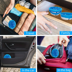 50 Disposable Vomiting Bags 1000ml for Car Travel & Camping