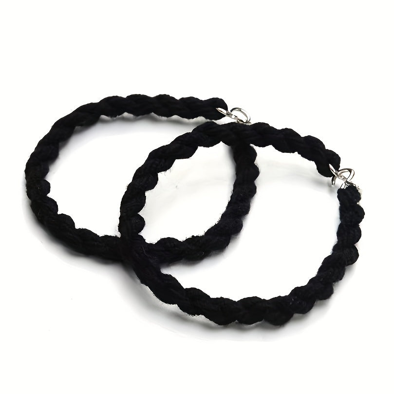 Elastic Boot Bands with Metal Hooks for Military Boots