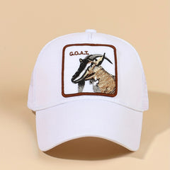 Orangutan Rabbit Animal Pattern Trucker Hat Baseball Cap