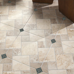Moroccan Printed Ceramic Tiles Self-adhesive Waterproof 58.9
