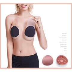 Water Drop Silicone Pull up Chest Stickers - Invisible Bra Chest Stickers