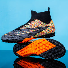 Unisex Turf Soccer Shoes Outdoor Anti-skid Wear-Resistant Breathable Shoes