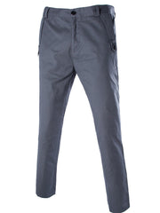 Men's Business Cotton Straight Pants
