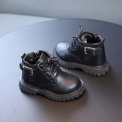 Girls Non Slip Zipper Boots for Indoor Outdoor Travel
