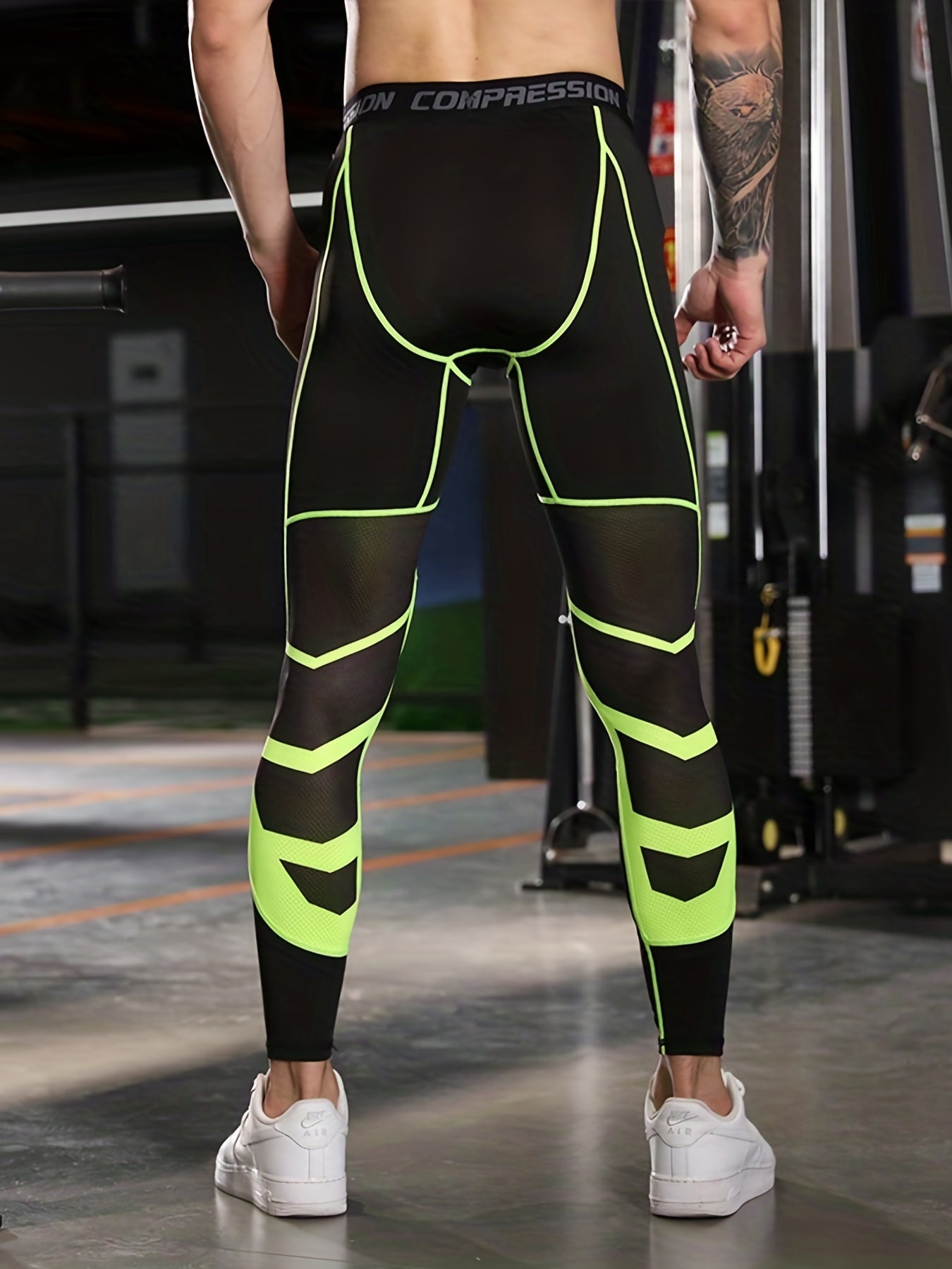 Men's Tight Long Compression Pants Quick Dry Leggings