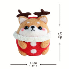 Needle Felting Kit for Beginners - Deer Shiba DIY Craft Material