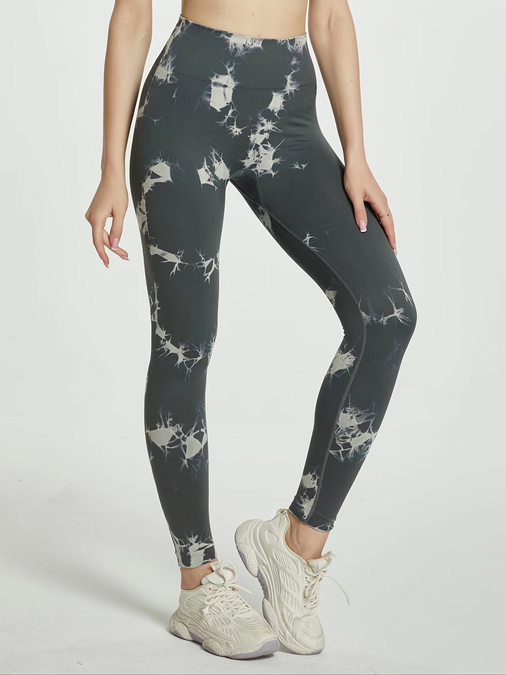 Tie Dye Yoga Tight Pants High Stretch Fitness Leggings