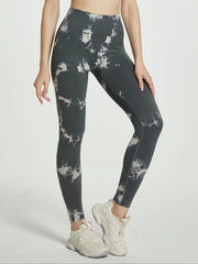 Tie Dye Yoga Tight Pants High Stretch Fitness Leggings