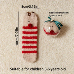 Christmas Warm Sleeping Socks Kids Gift
