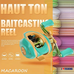 Stainless Steel Baitcasting Reel 8kg Max Drag Fishing Reel