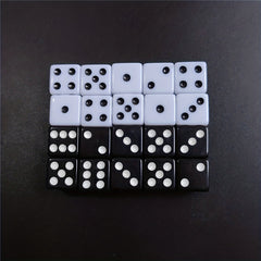 10 Standard Six-Sided Dice Set for Table Games