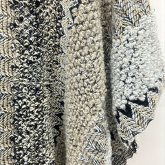 Boho Tassel Knit Shawl Vintage Wrap Warm Cape Cardigan Windproof Cloak