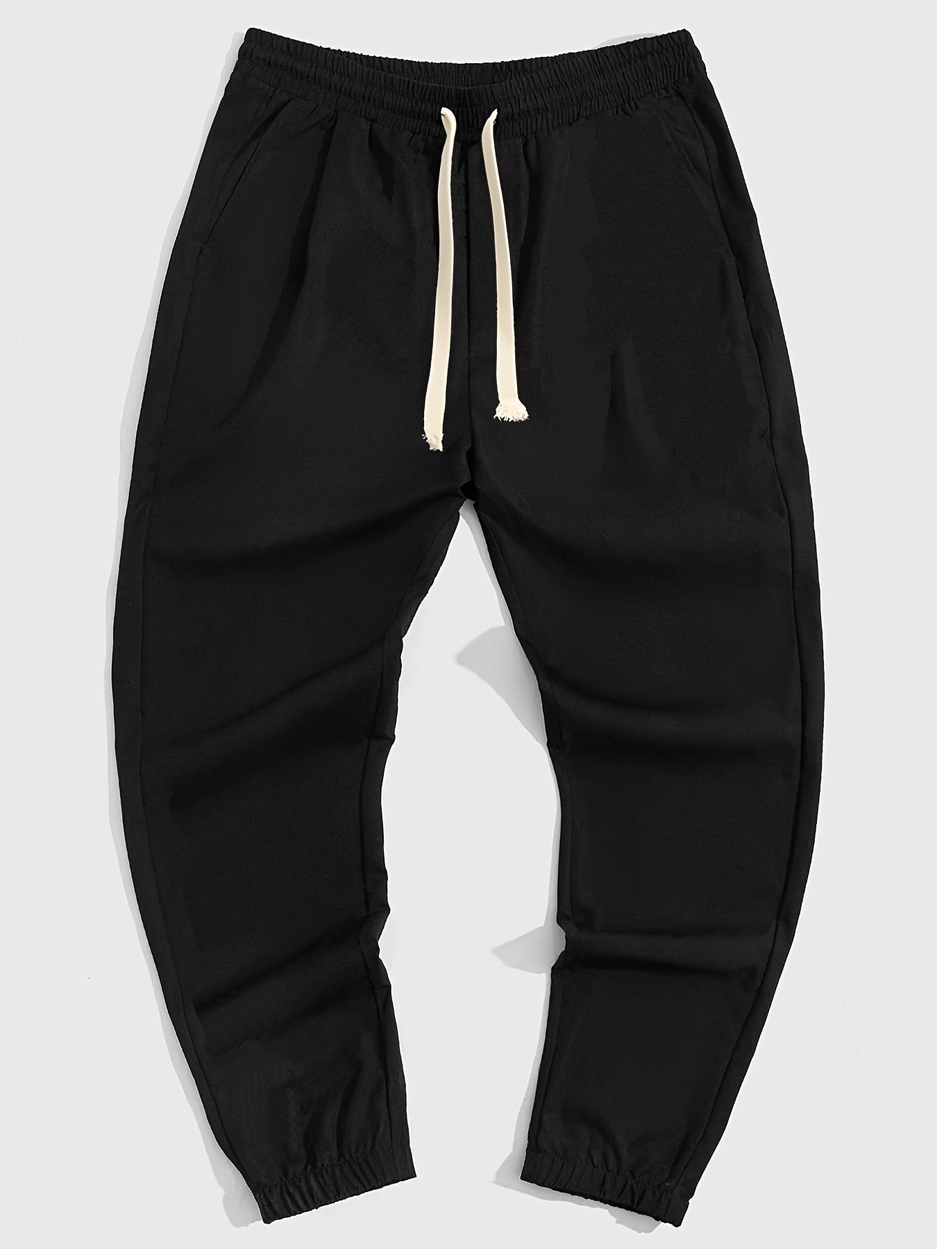 Card Print Sweatpants Casual Jogger Pants With Pockets
