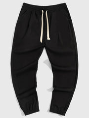 Card Print Sweatpants Casual Jogger Pants With Pockets
