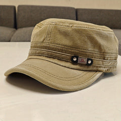 Men Women Flat Cap Baseball Army Sun Visor One Size Fits All