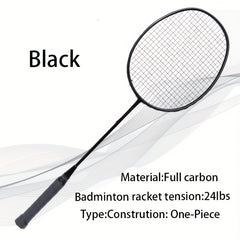 2pcs Carbon Badminton Racket Set Lightweight & Sturdy
