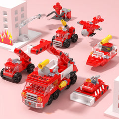 6-in-1 Building Blocks Educational Toys