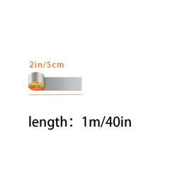 Waterproof Aluminum Butyl Rubber Tape for Pipe Roof Leak Window Seal